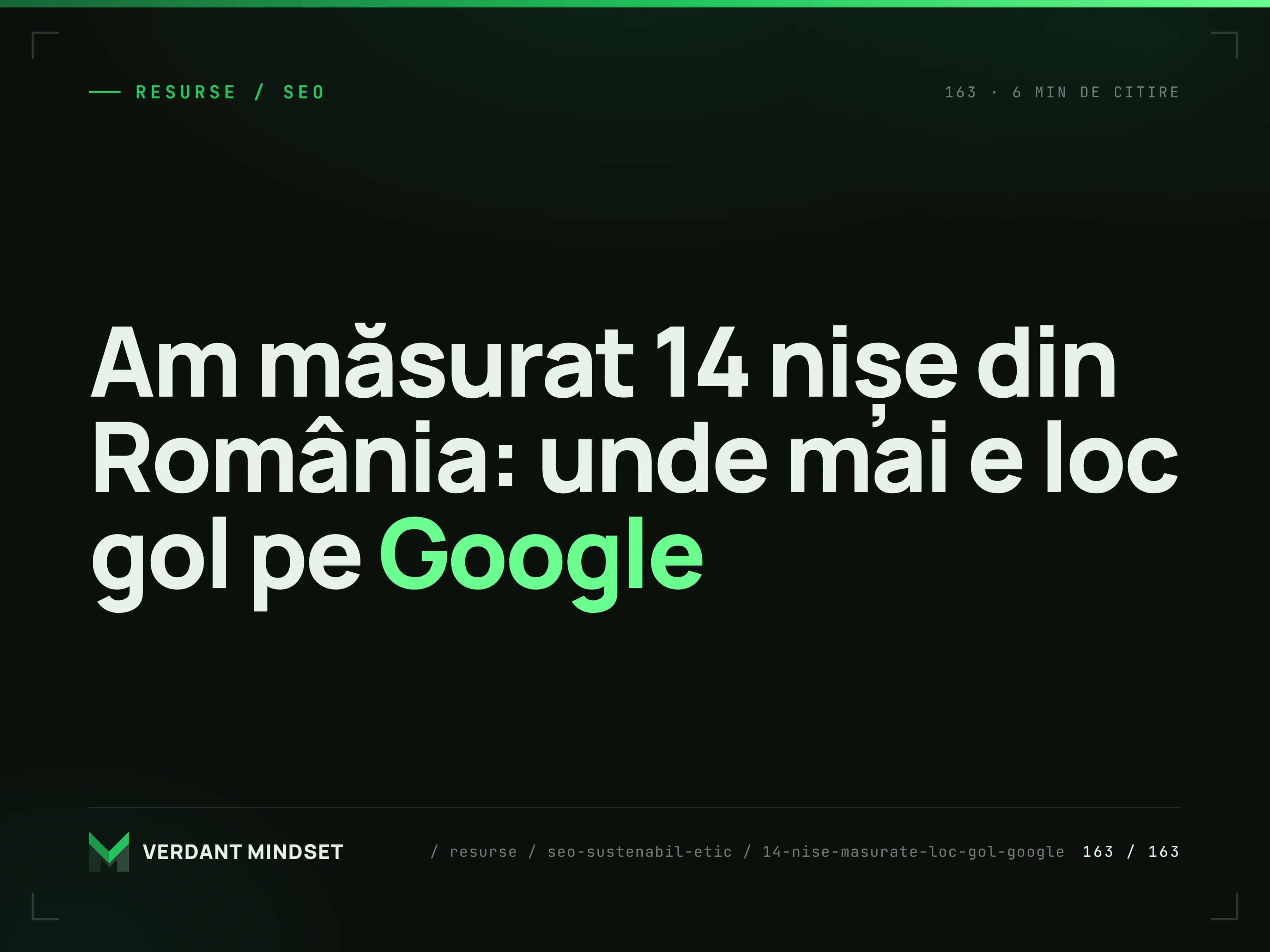Am măsurat 14 nișe din România: unde mai e loc gol pe Google