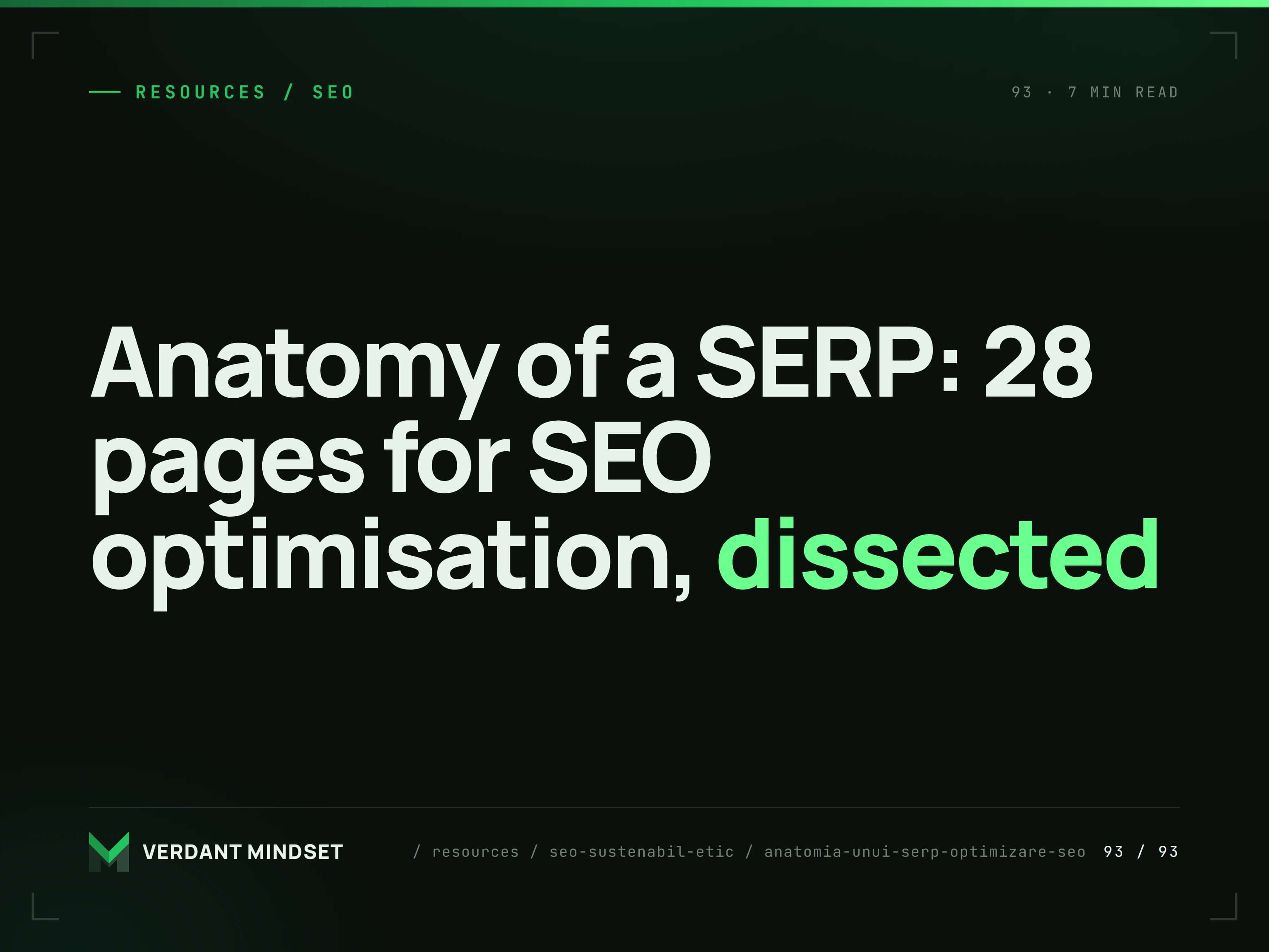 Anatomy of a SERP: 28 pages for SEO optimisation, dissected