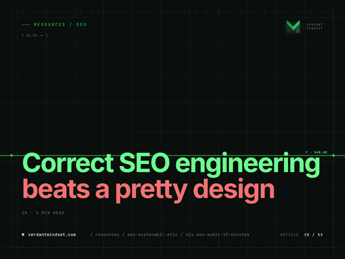 DIY SEO Audit in 15 Minutes: The Fast Diagnostic Protocol