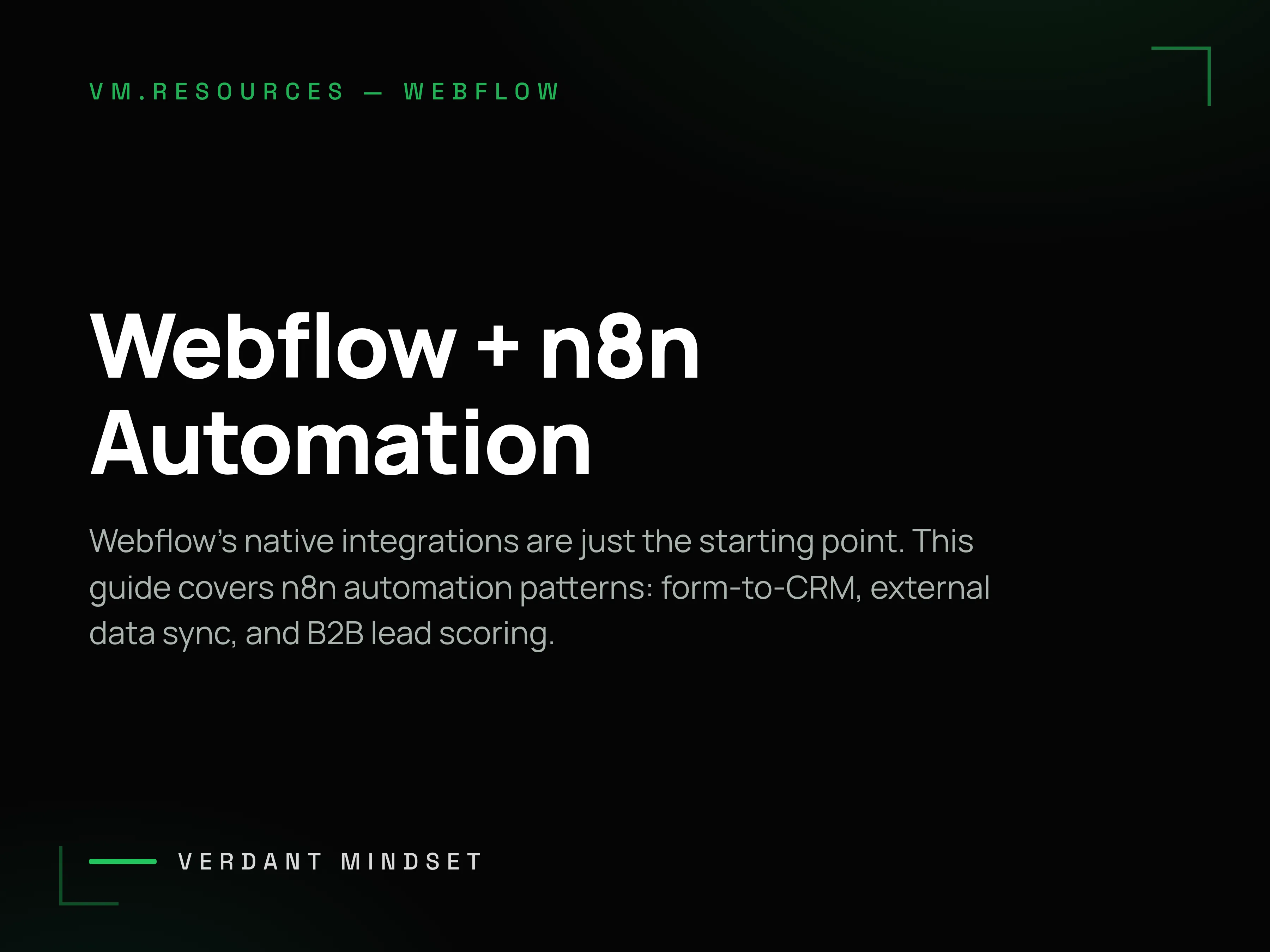 Webflow + n8n Automation: Building No-Code Workflows for Your Website