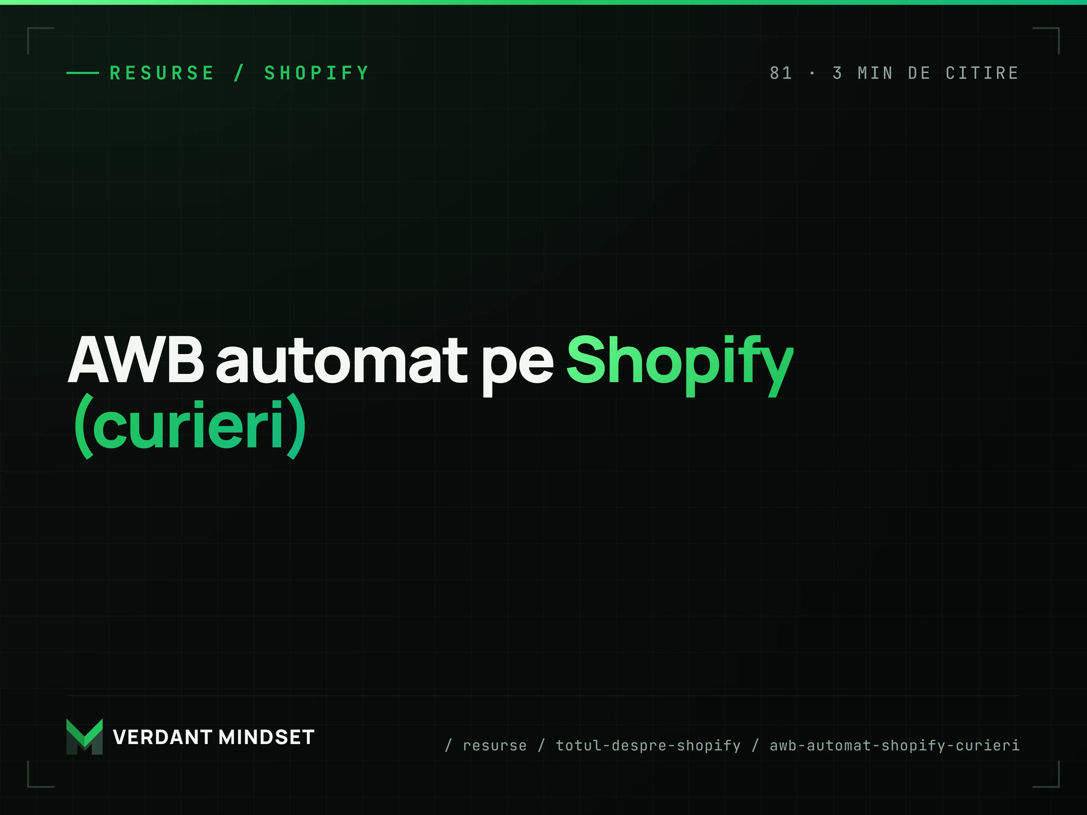 Cum elimini munca manuală din logistică: AWB-uri automate pe Shopify