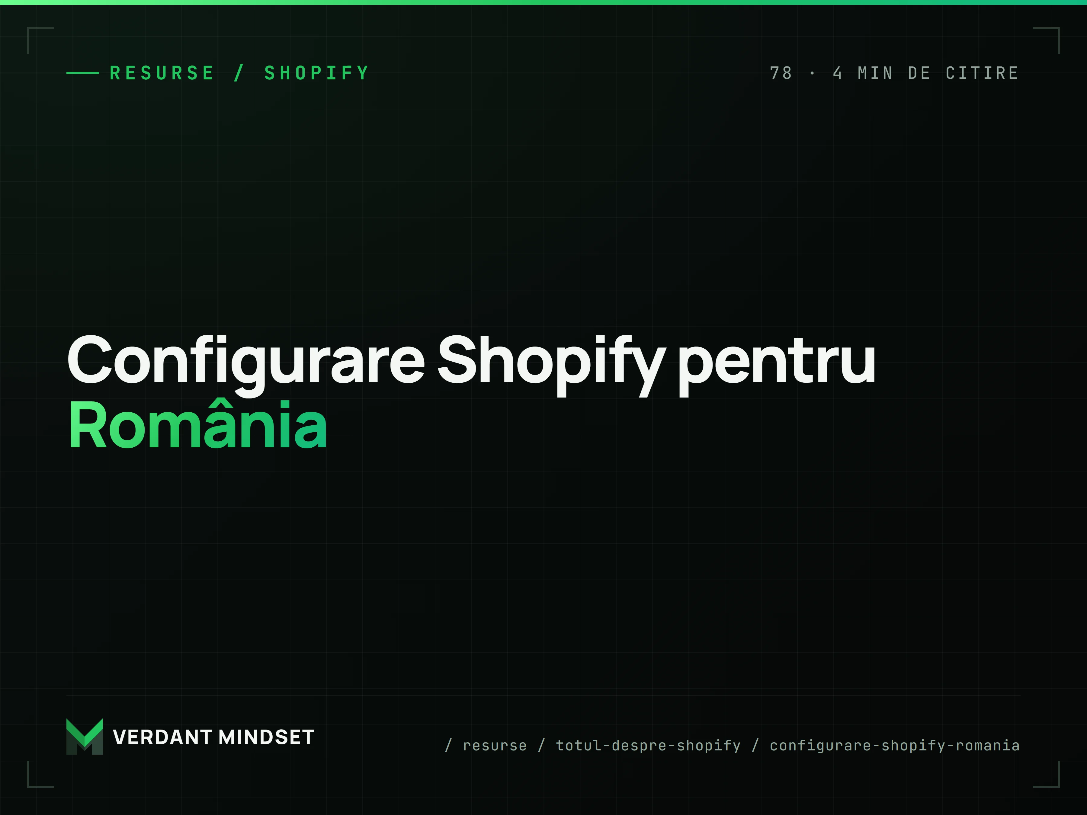 Cum configurezi corect Shopify pentru piața din România: taxe, RON și e-Factura