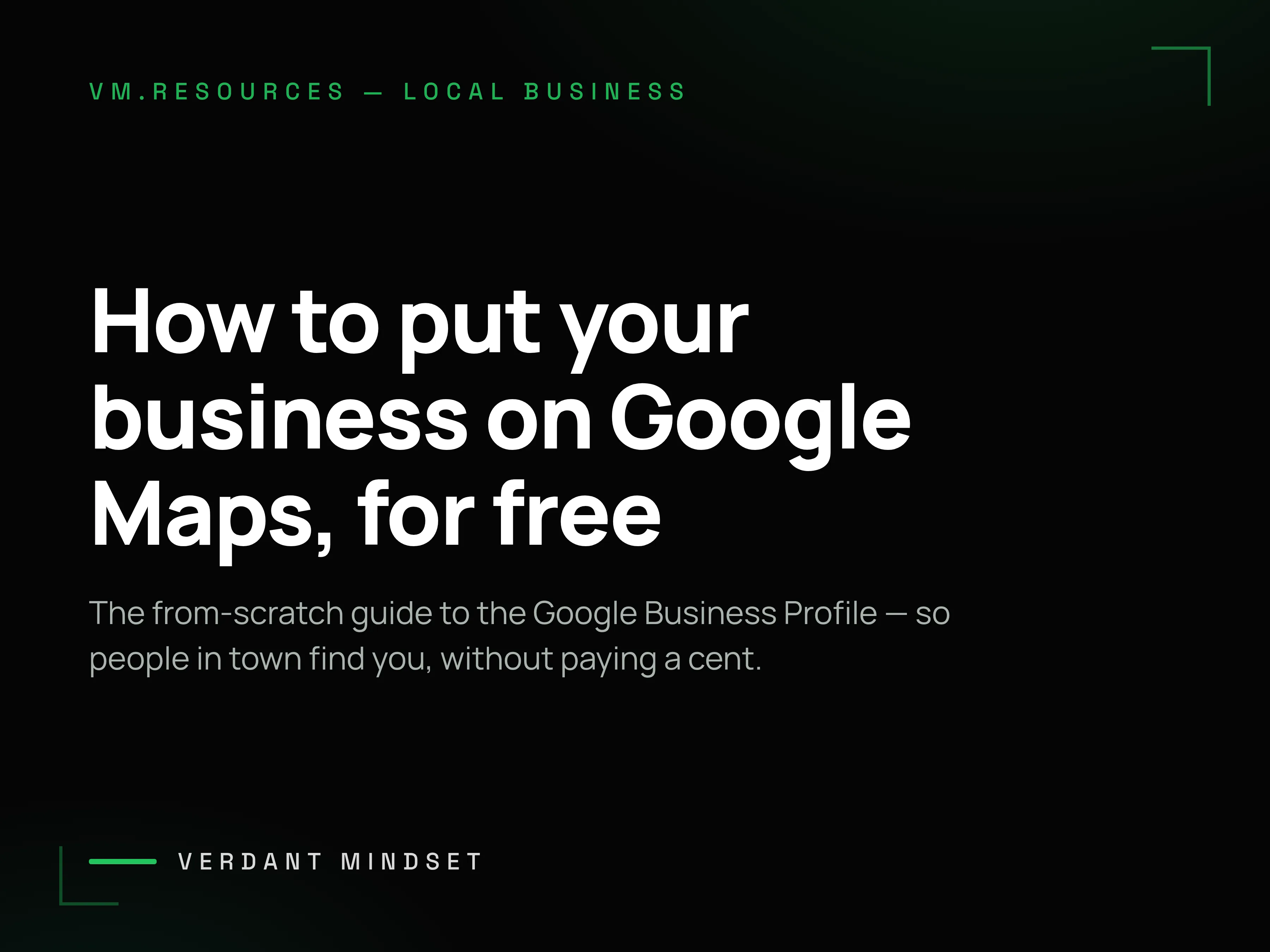 How to put your business on Google Maps, for free (so people in town find you)