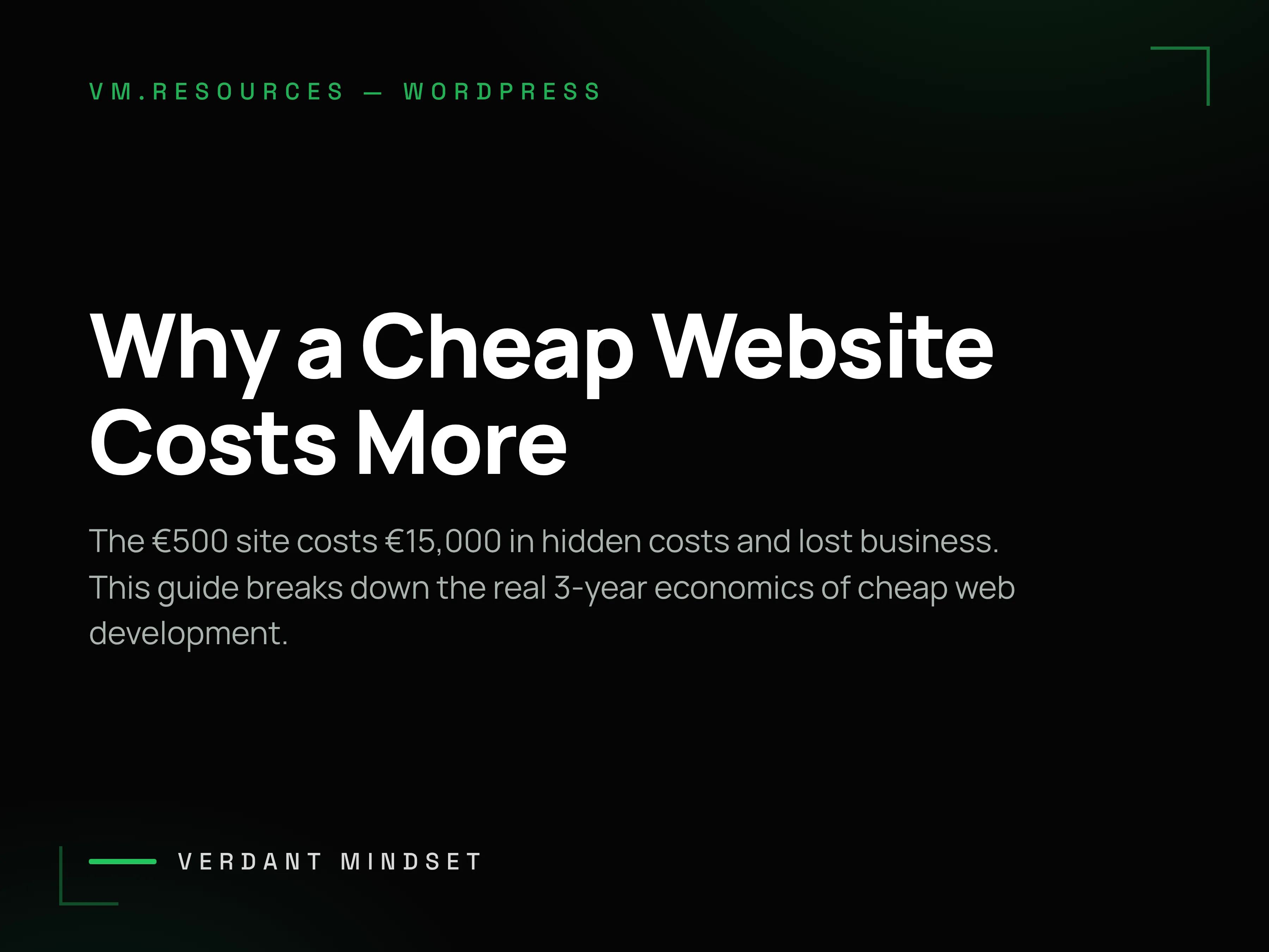 Why a Cheap Website Actually Costs More: The Full Financial Reality