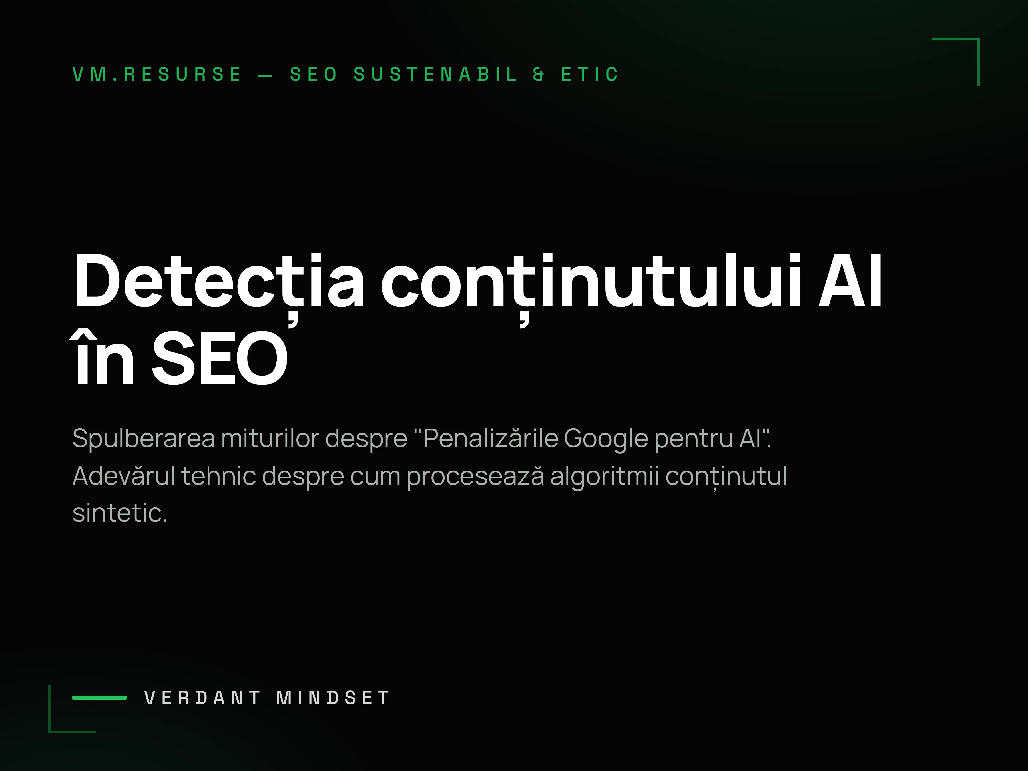 Detecția conținutului AI și impactul real în SEO