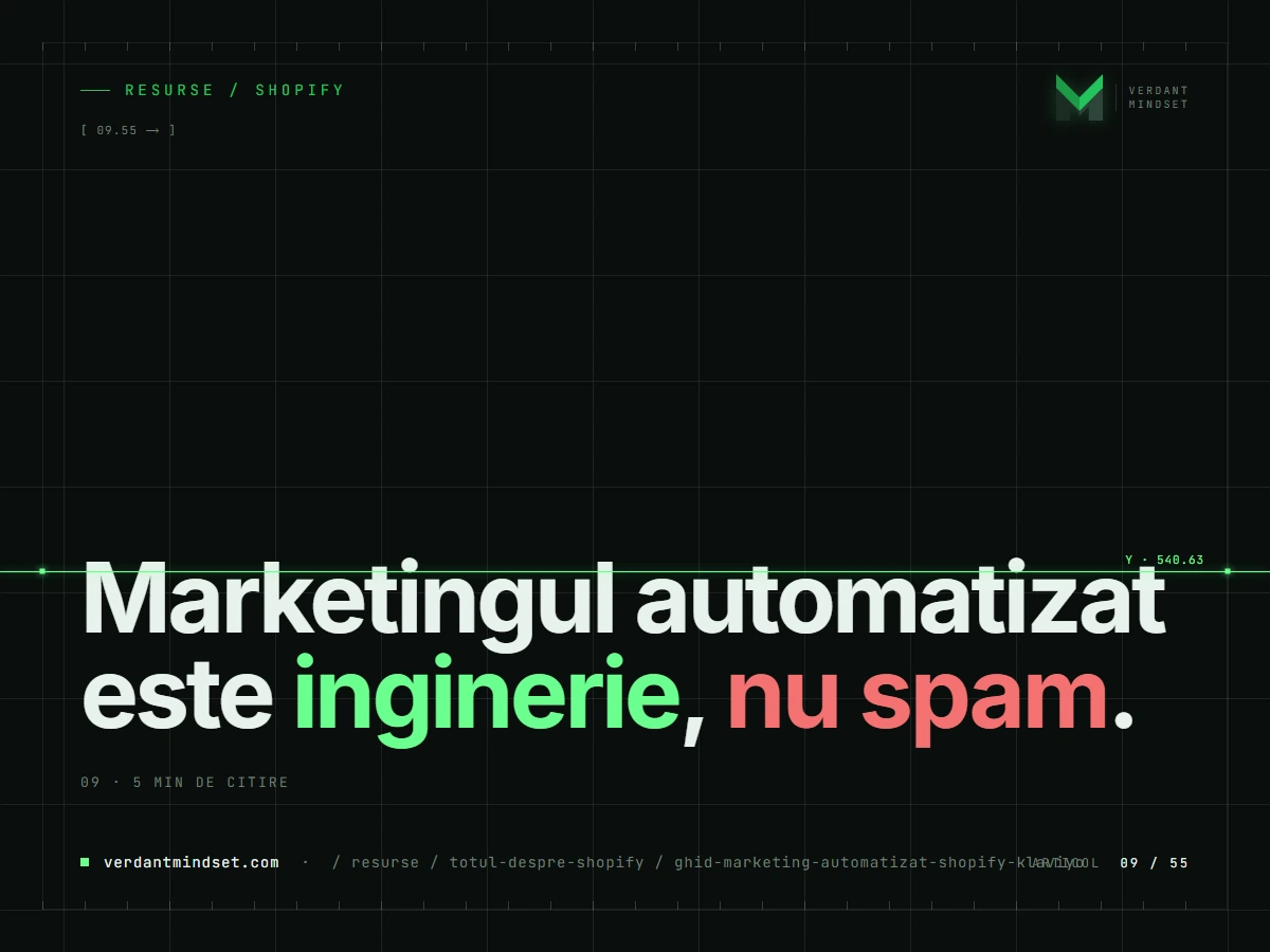 Cum să automatizezi marketingul pe Shopify cu Klaviyo? Tutorial complet (do's & don'ts).