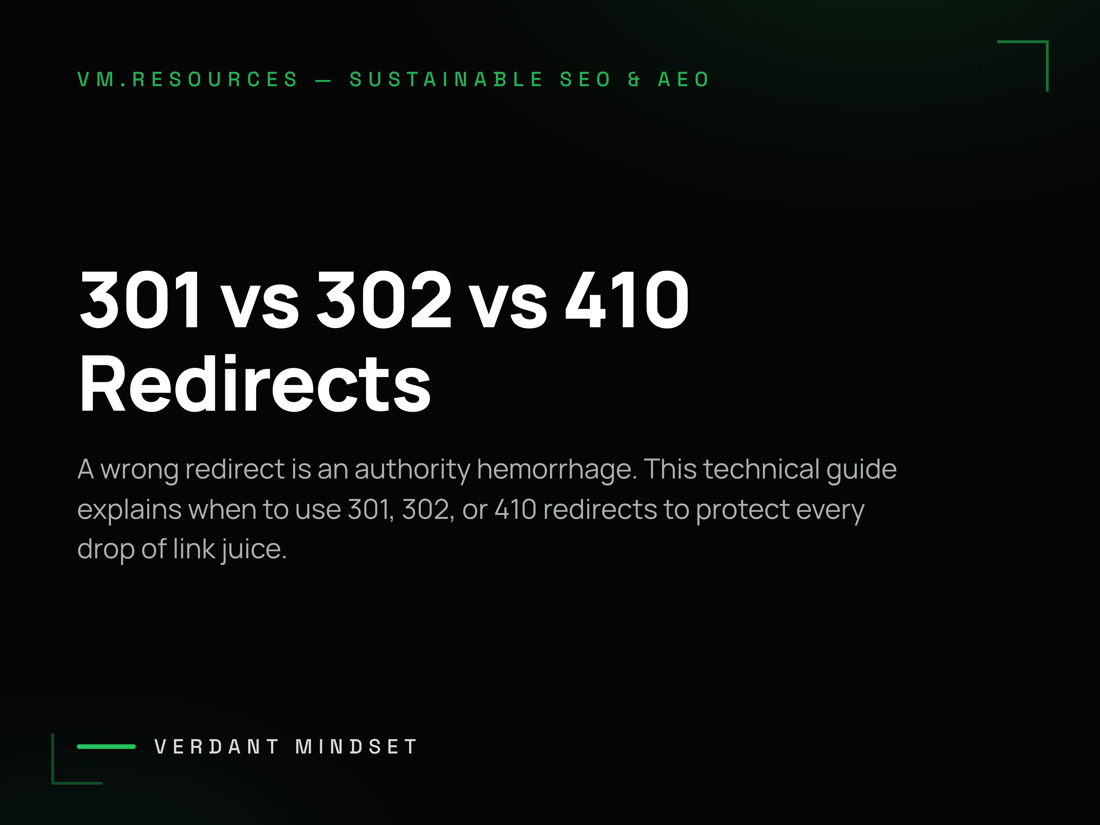 The Technical Guide to Redirects — When to Use 301, 302, or 410