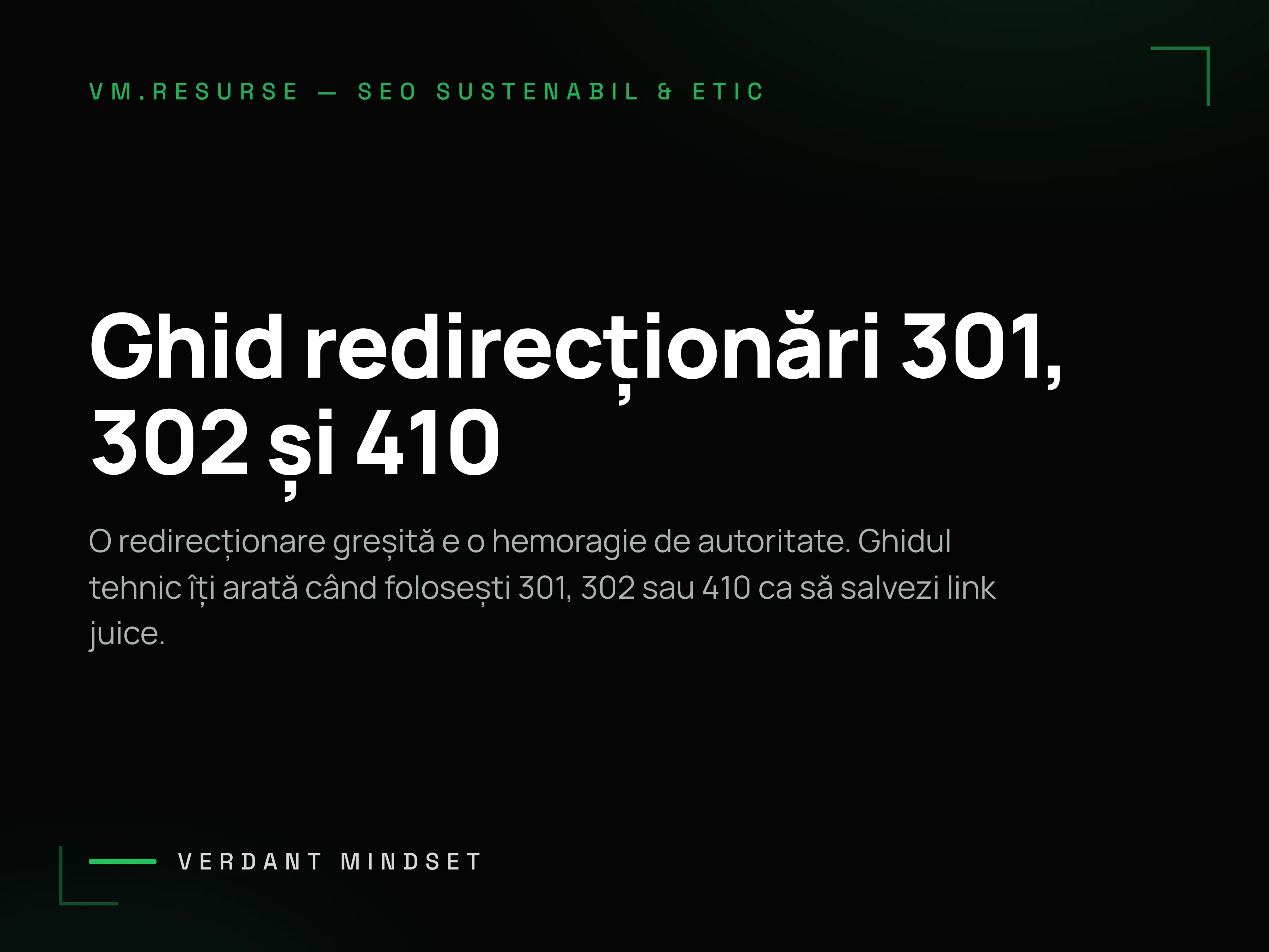 Când folosești redirecționări 301, 302 sau 410