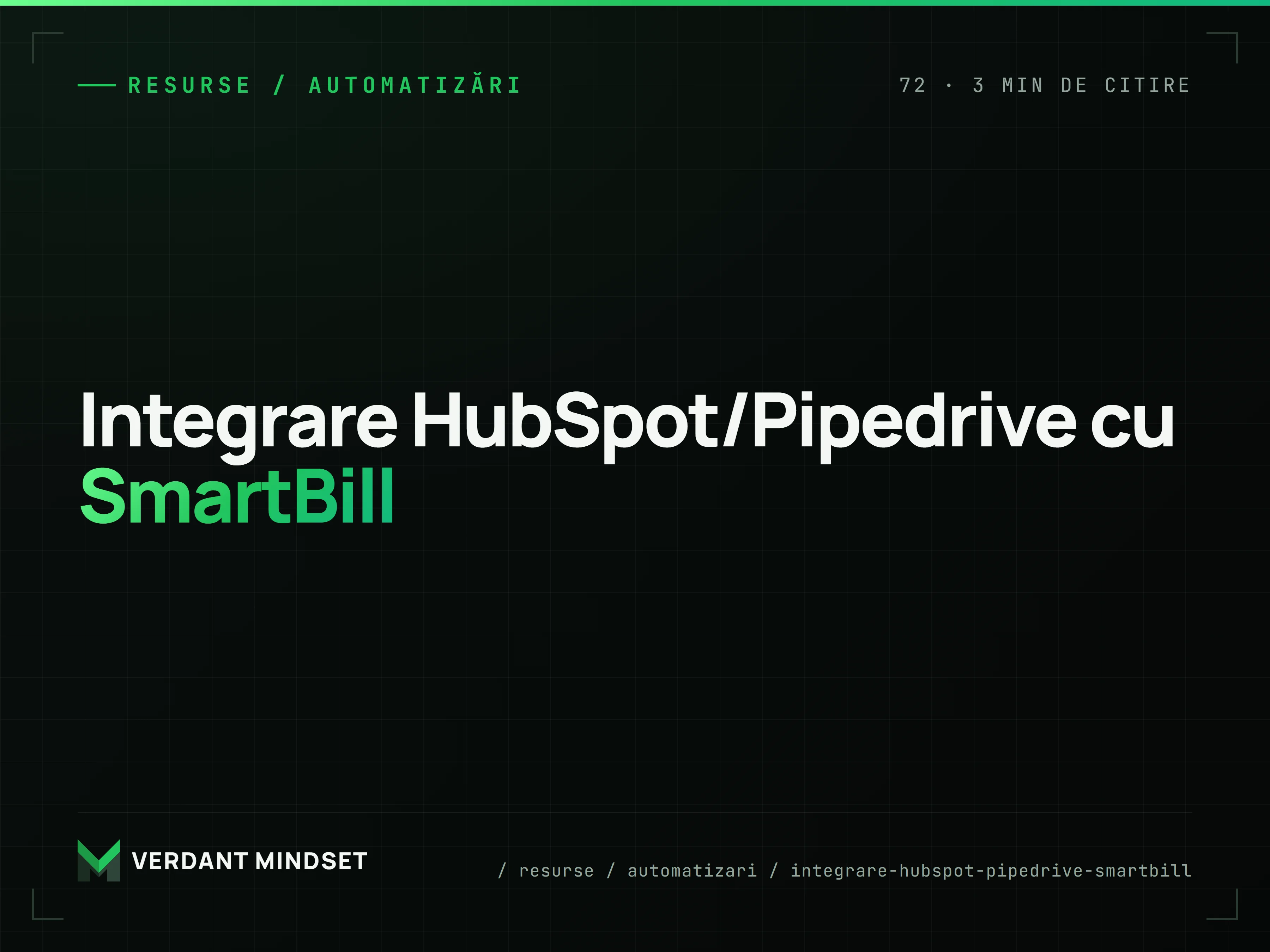 Sincronizare HubSpot/Pipedrive cu SmartBill: facturi automate când se închide vânzarea