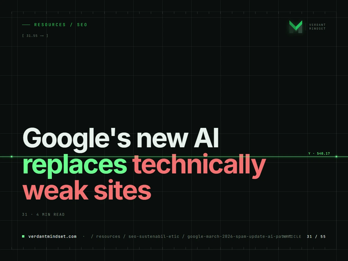 Google March 2026 Spam Update & AI Patent: What Actually Changed