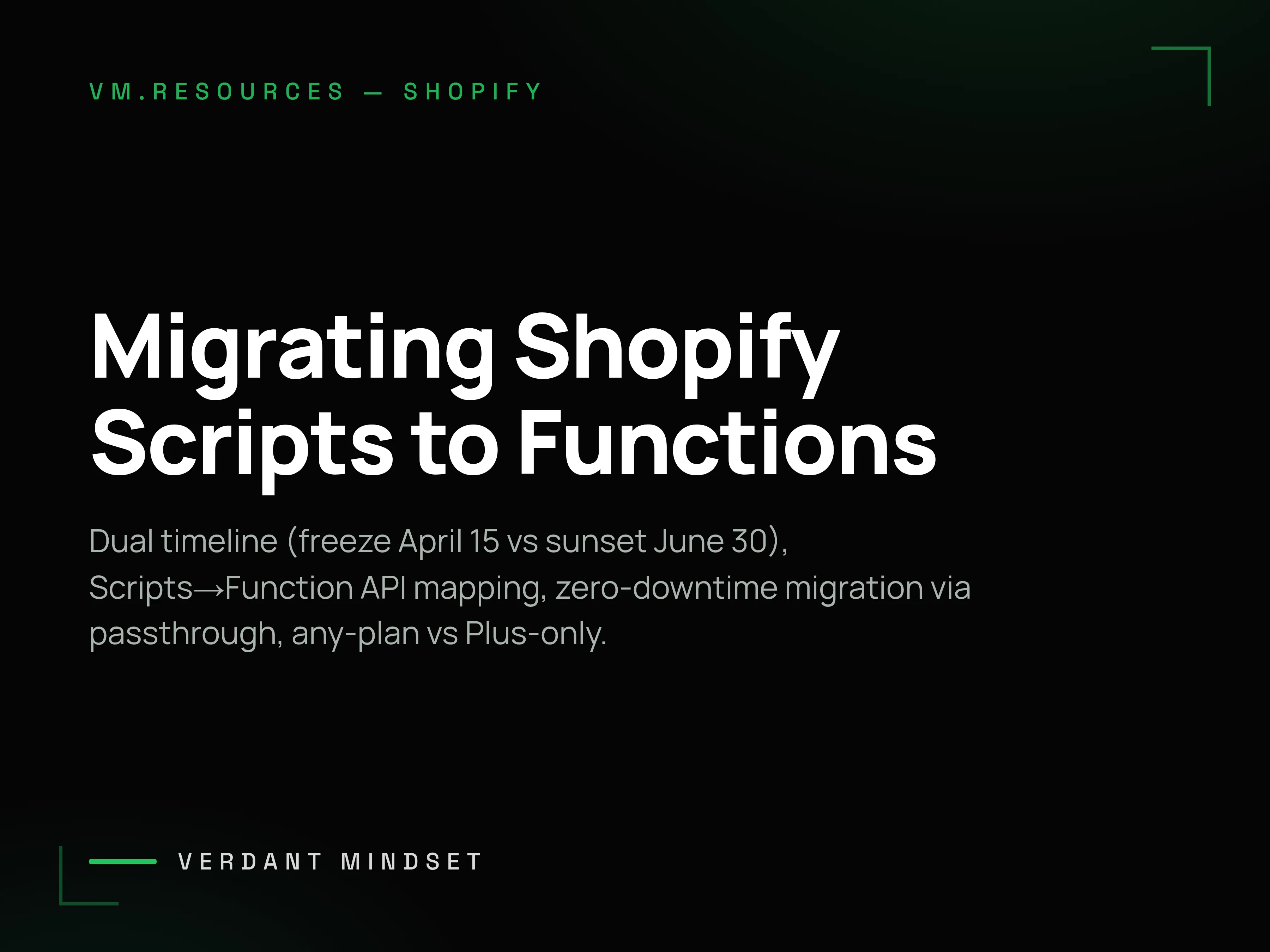 Migrating Shopify Scripts to Functions: Complete Guide Before June 30, 2026