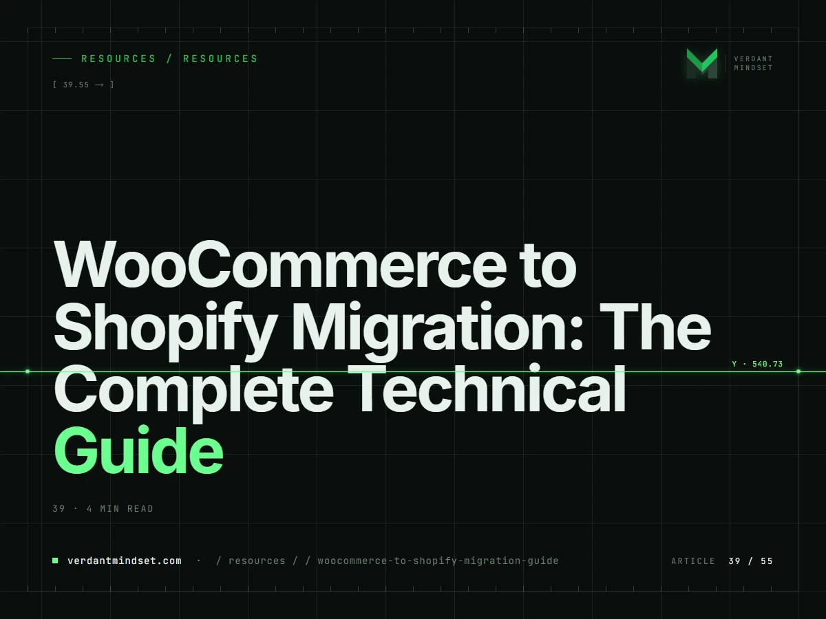 WooCommerce to Shopify Migration: The Complete Technical Guide