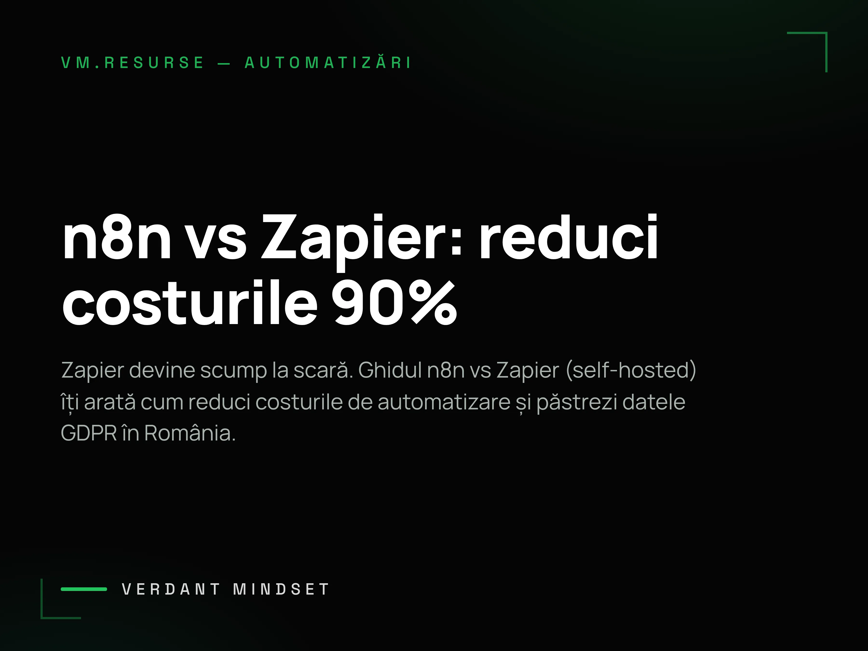 n8n vs Zapier în România — cum reduci costurile de automatizare cu până la 90%