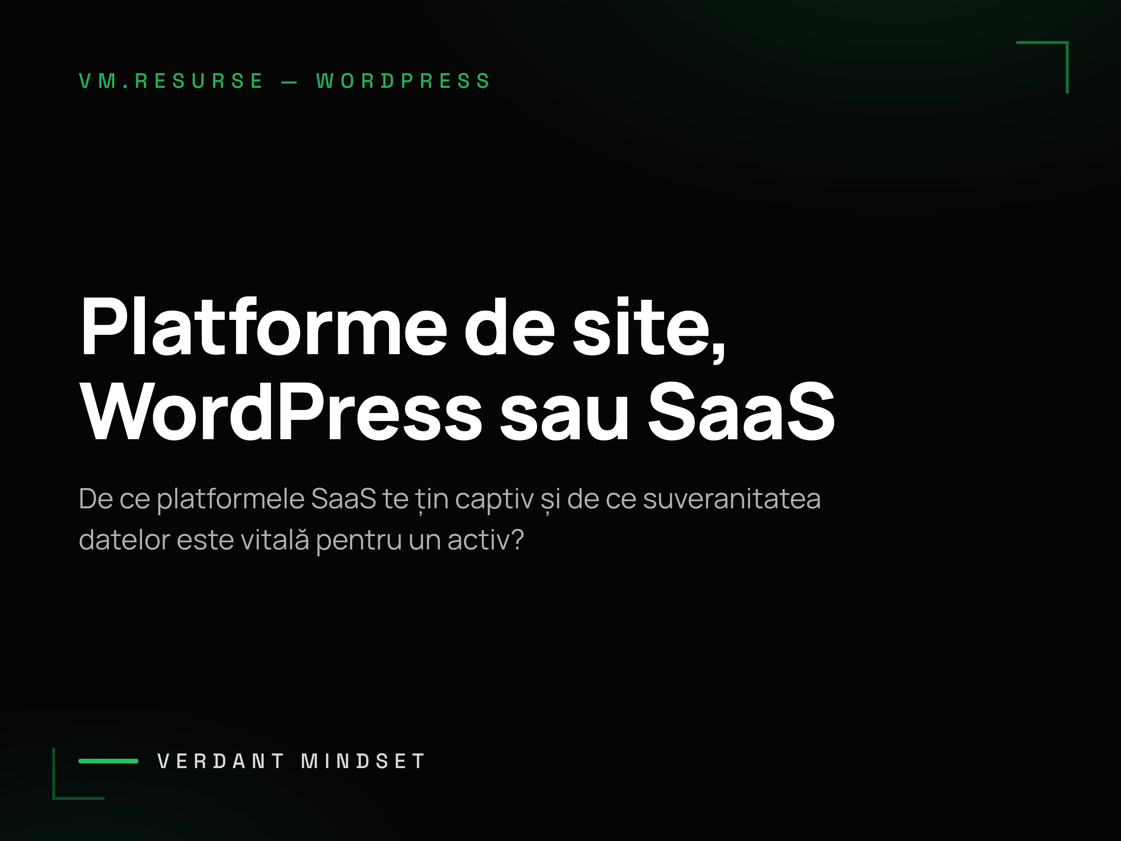 WordPress sau SaaS, de ce să nu fii chiriaș în propriul business