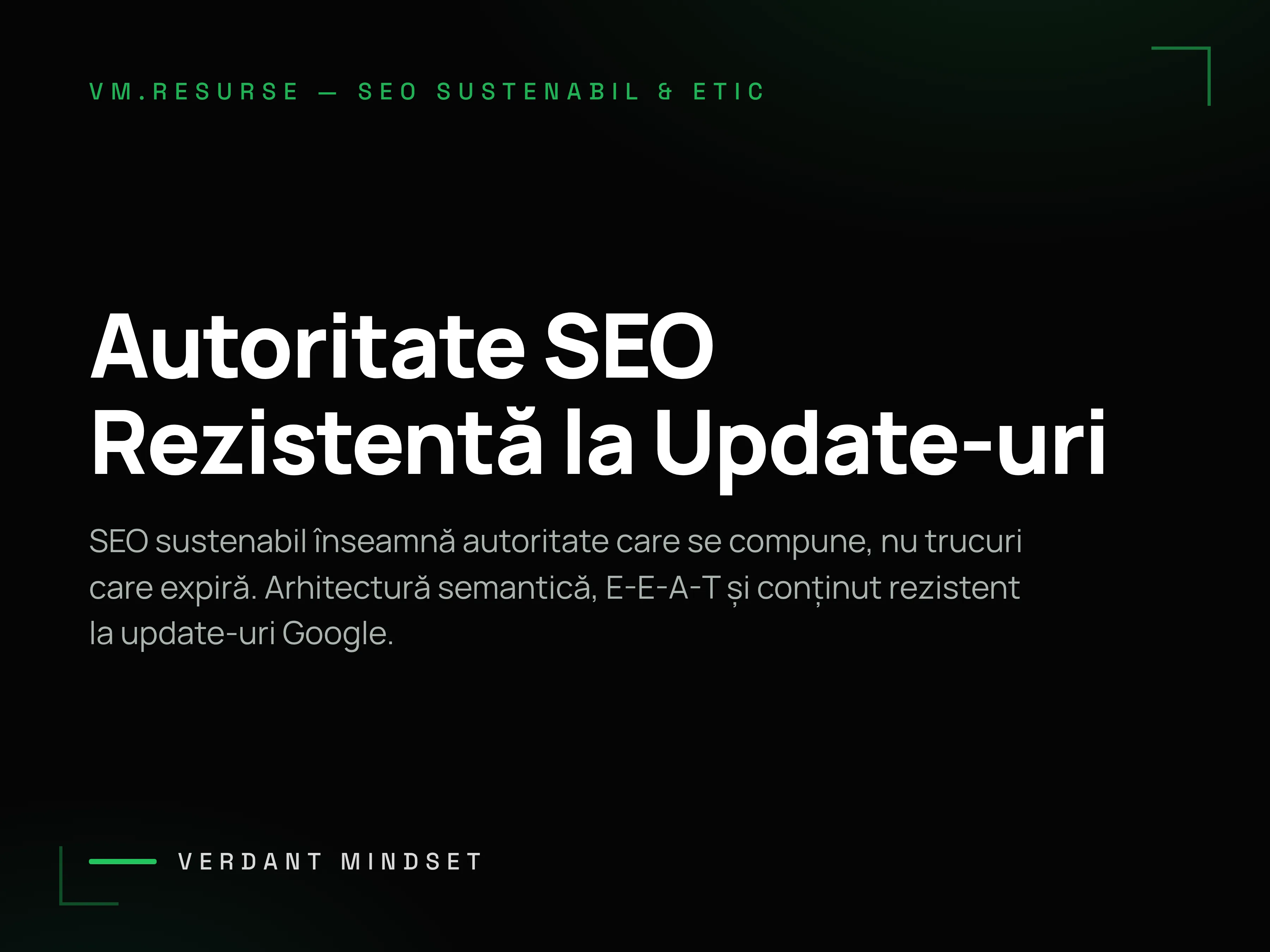 Autoritate SEO care rezistă la update-urile Google
