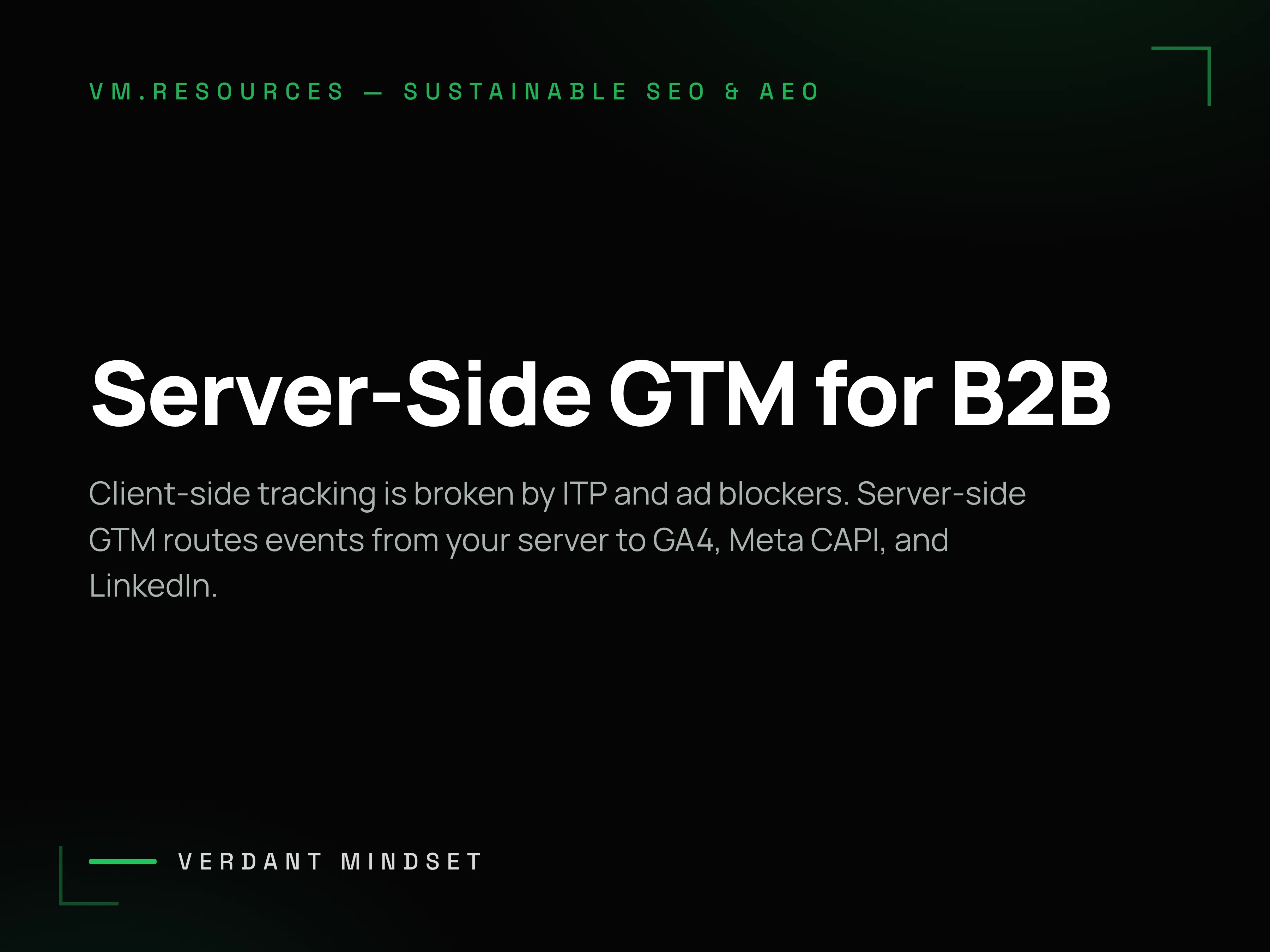 Server-Side GTM: Who Controls the Data That Leaves for the Ad Platforms