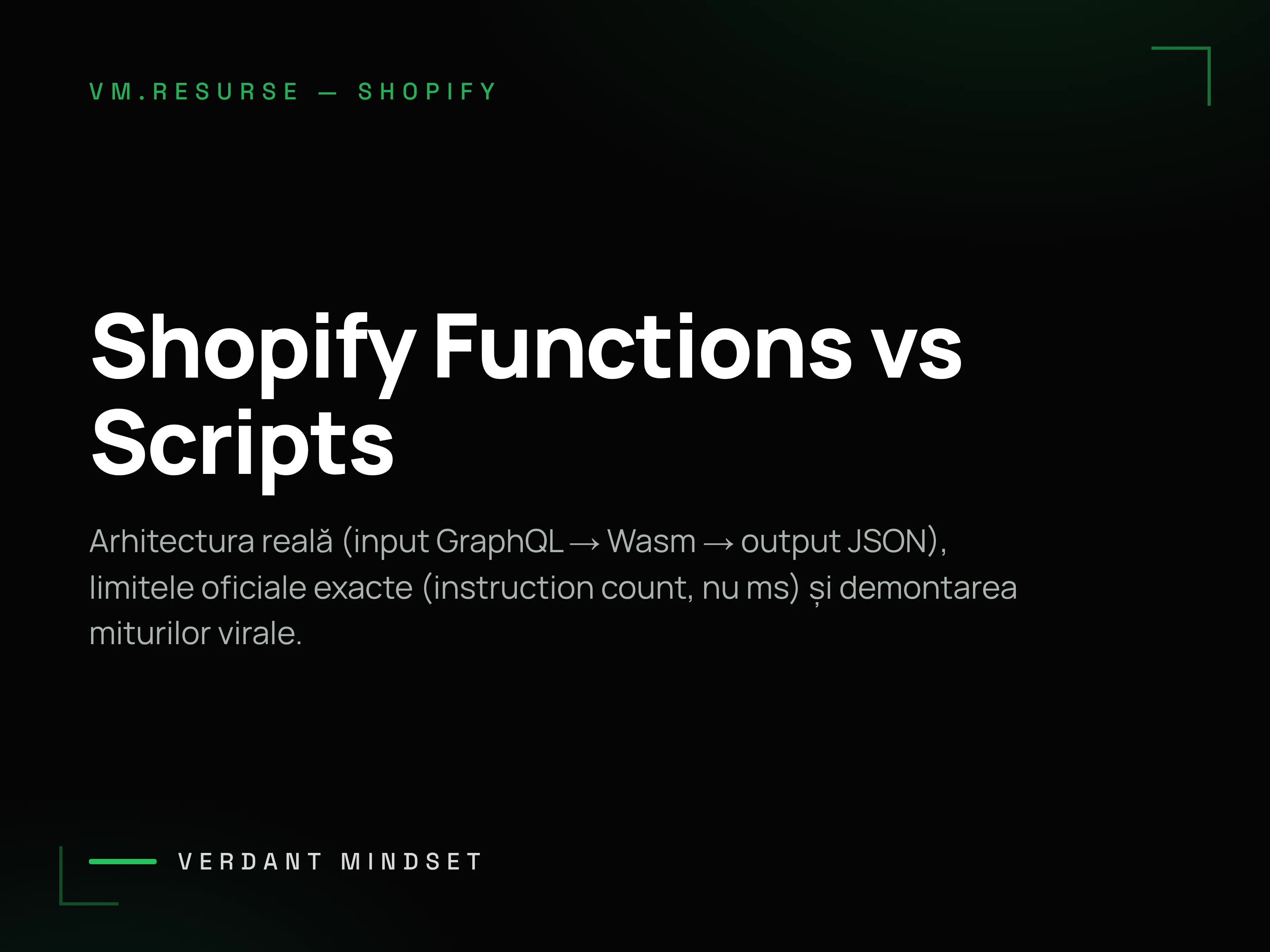 Shopify Functions vs Scripts și arhitectura WebAssembly