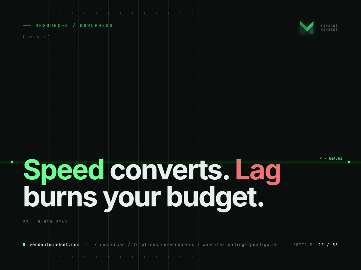 Website Loading Speed Guide: Every Millisecond Costs You Money