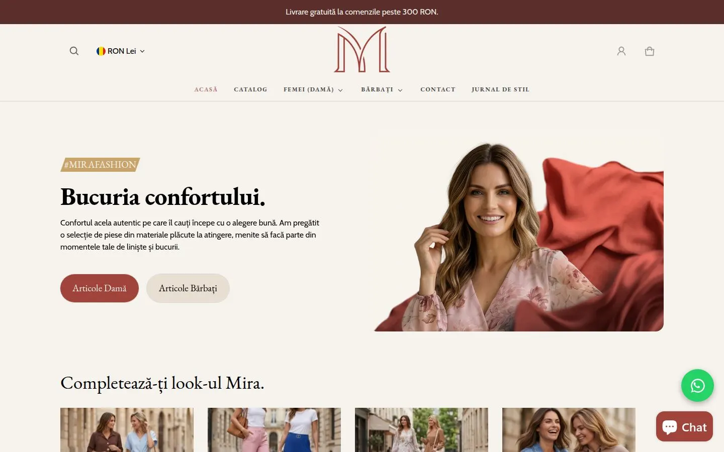 Site live Mira-Style — construit de Verdant Mindset