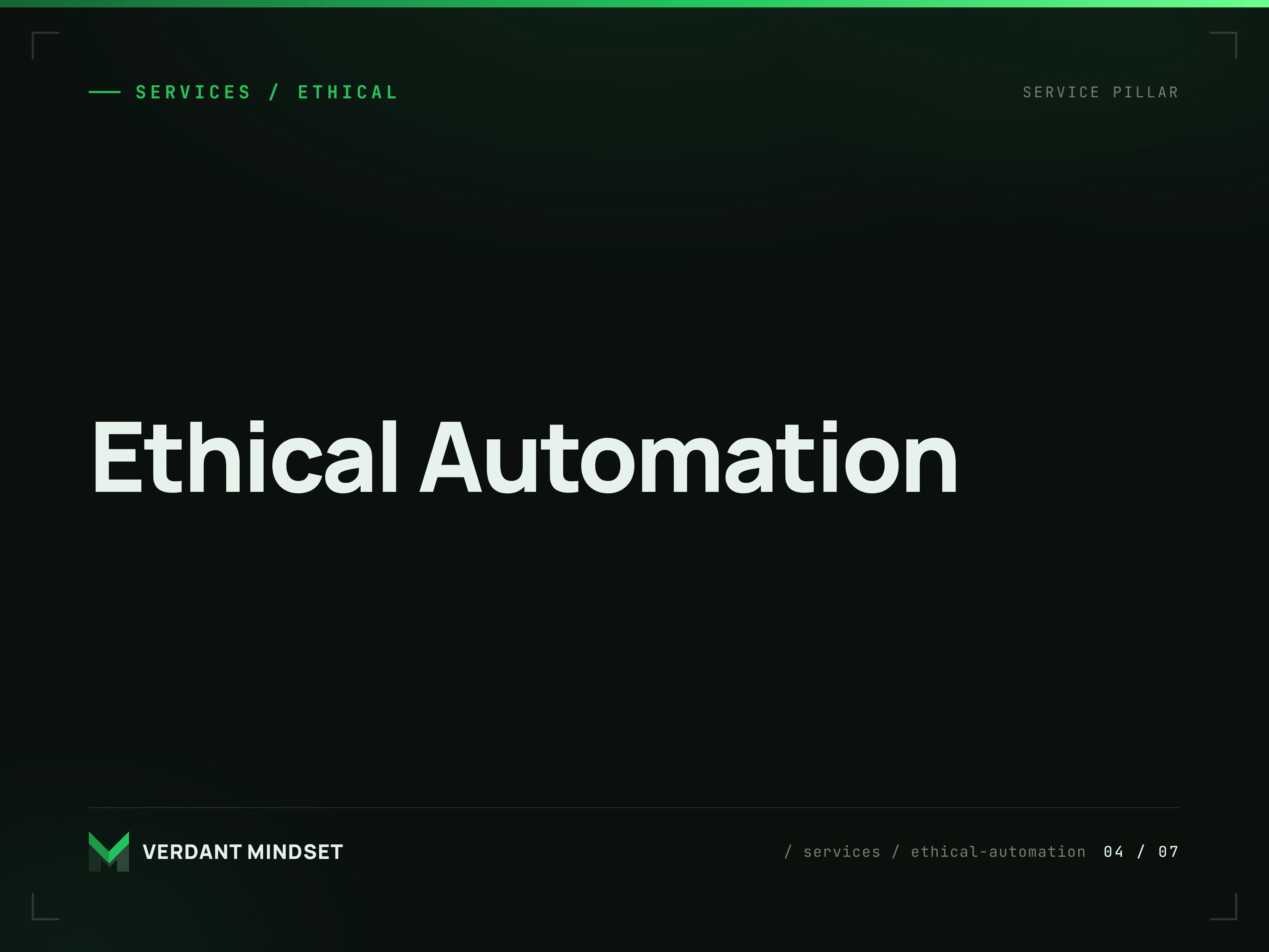 Ethical automation