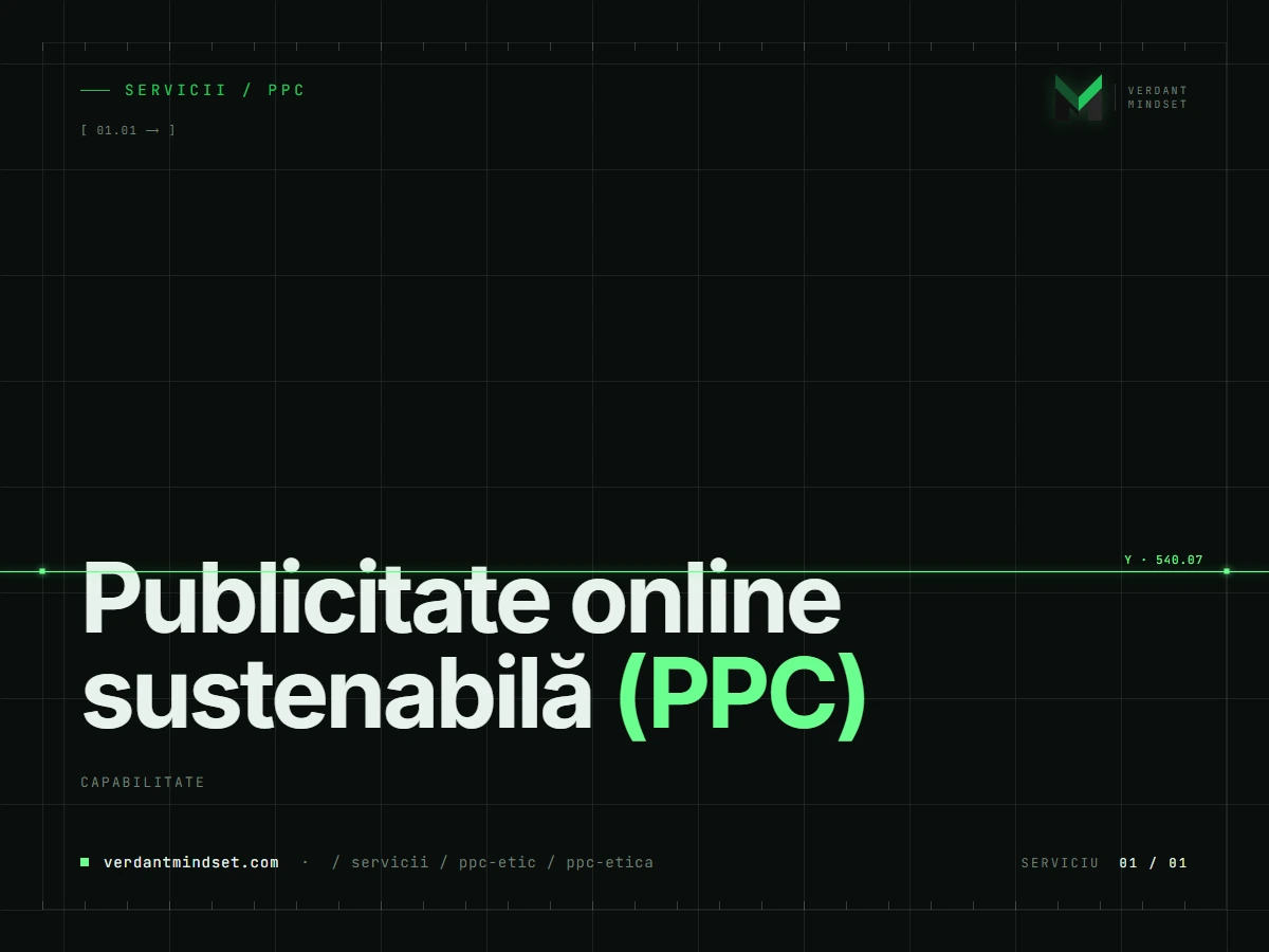 Publicitate online sustenabilă (PPC)