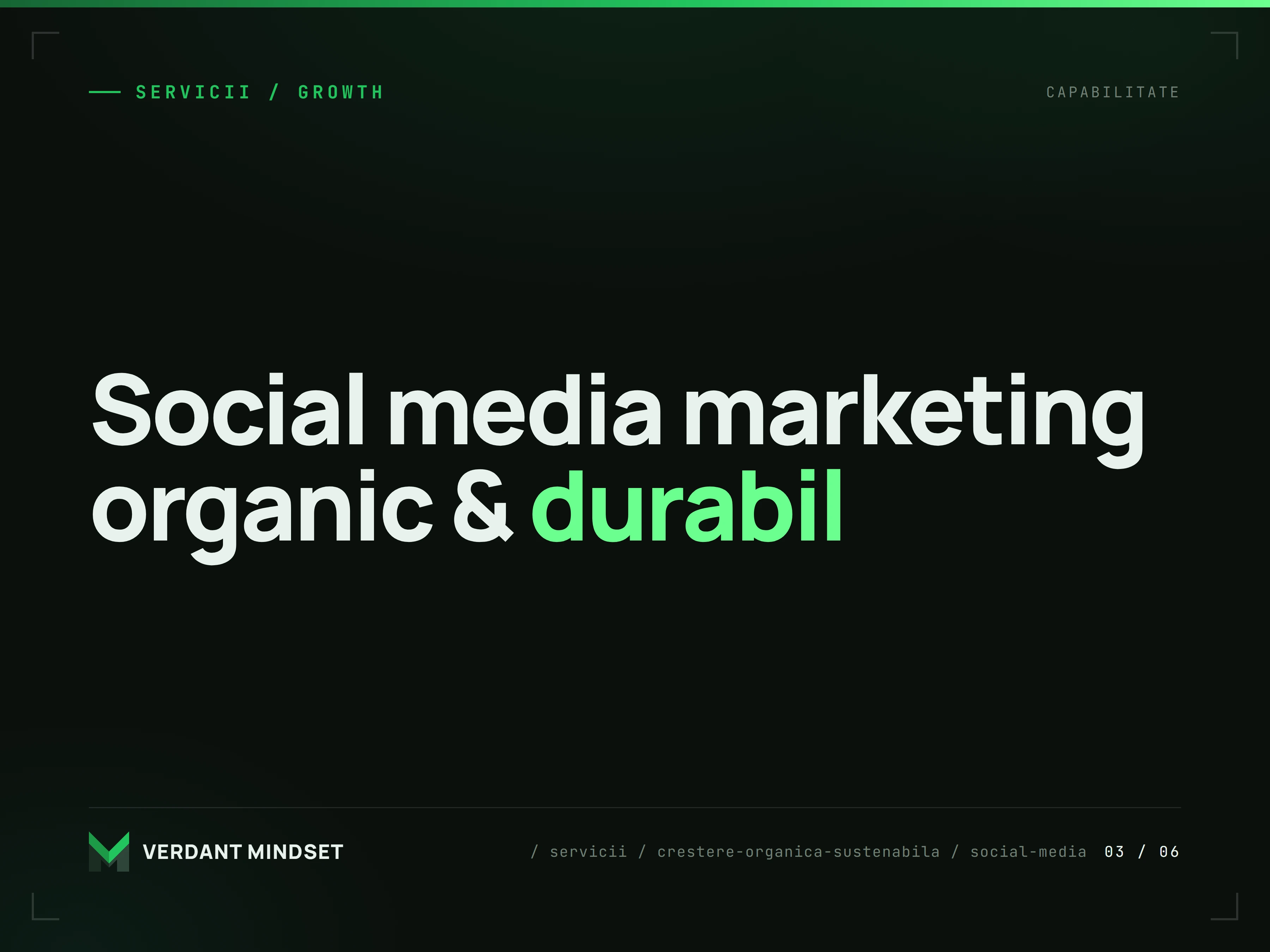 Social media marketing organic