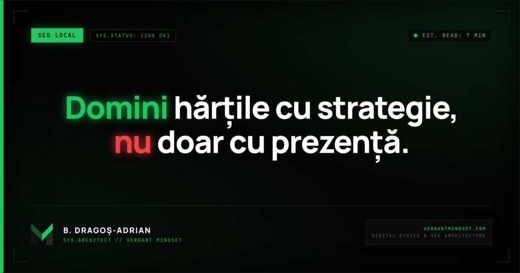 Ghid avansat de optimizare SEO locală pentru dominarea hărților.