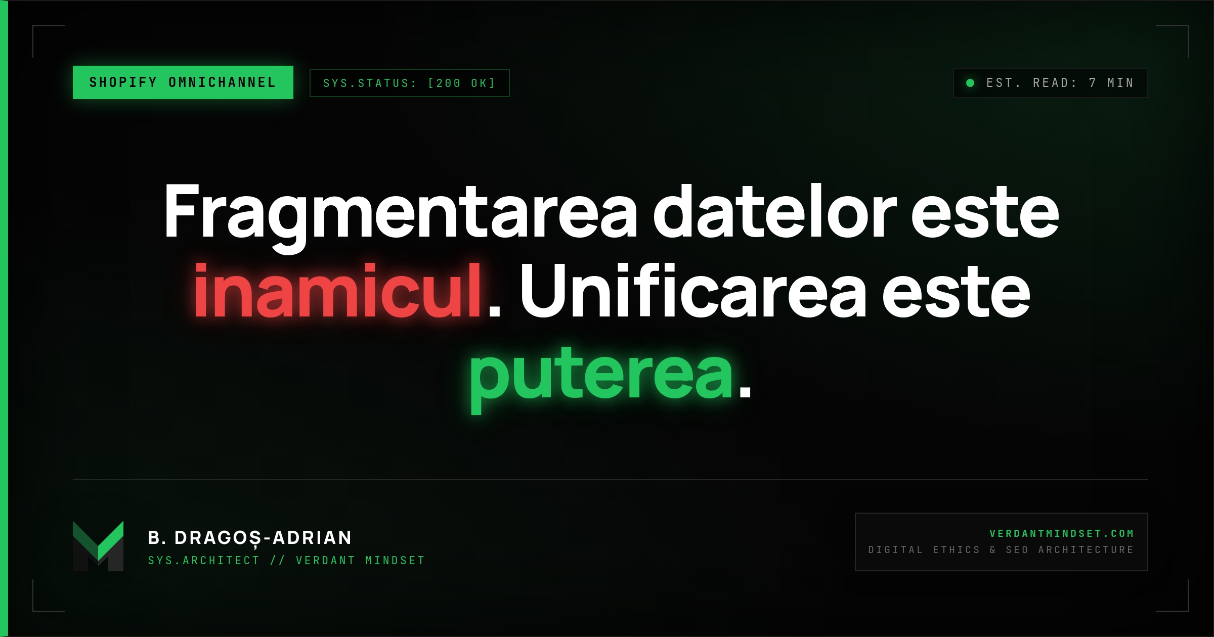 Arhitectură omnichannel Shopify pentru B2B, POS și stocuri unificate.