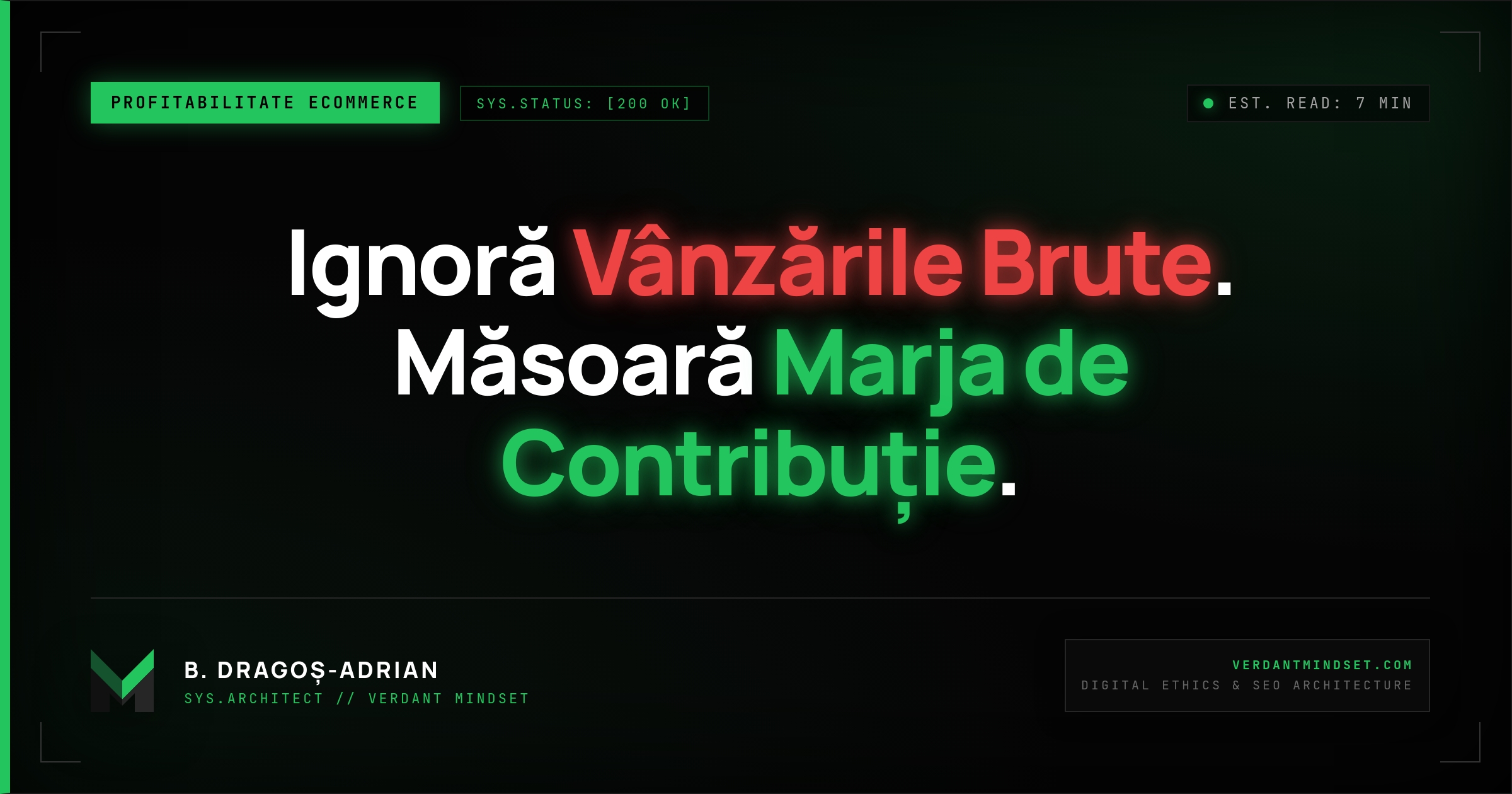 Calcularea marjei de contribuție și profitului real în Shopify.