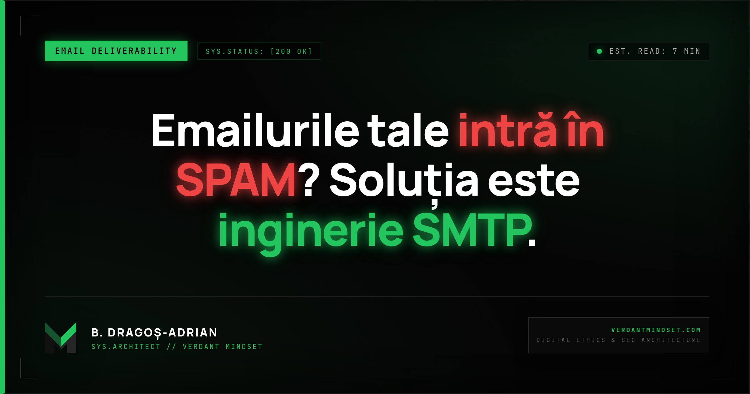 Soluția SMTP pentru a preveni intrarea emailurilor în spam.