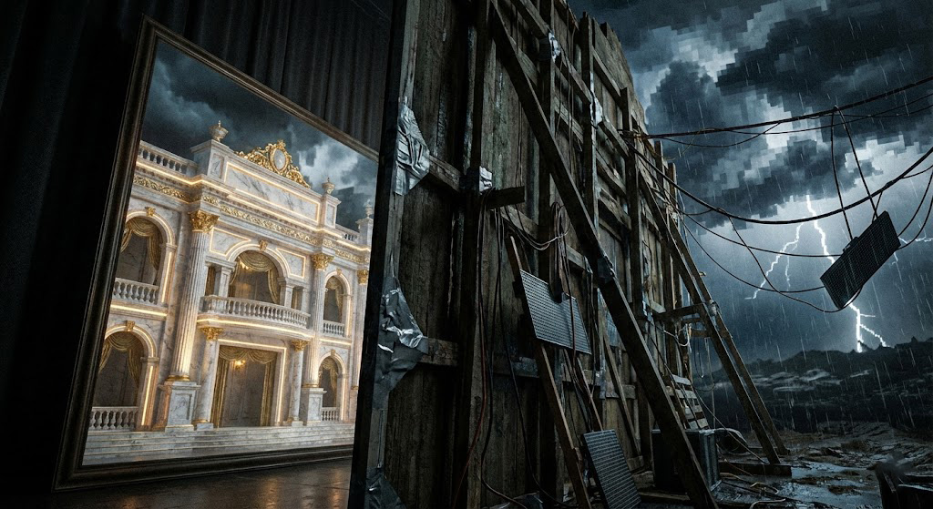 Realitatea din spatele unui site ieftin: o fațadă strălucitoare susținută de o structură putredă.