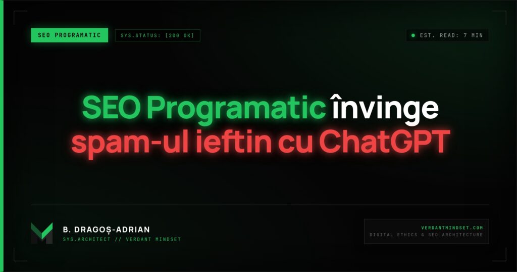 Arhitectură SEO programatic în Webflow pentru scalarea conținutului B2B.
