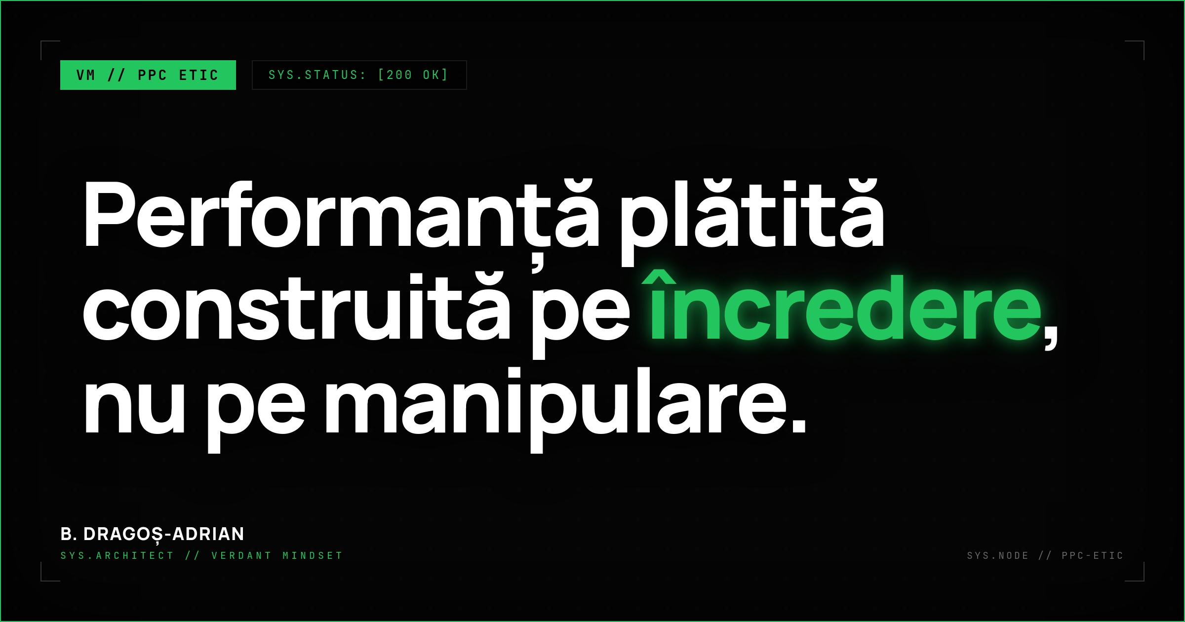 Servicii PPC etic pentru campanii de publicitate online responsabile.